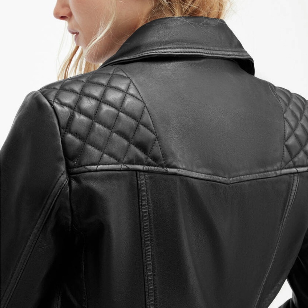 all saint leather jacket. new without tag. XS. soft leather.